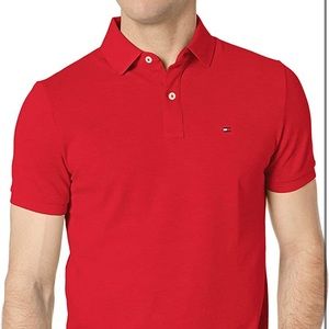 Tommy Hilfiger classic red polo